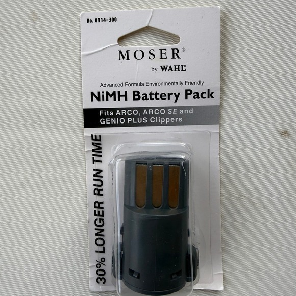 Moser by Wahl Other - Moser by Wahl NiMH Battery Pack 0114-300 for ARCO ARCO SE GENIO PLUS Clippers
